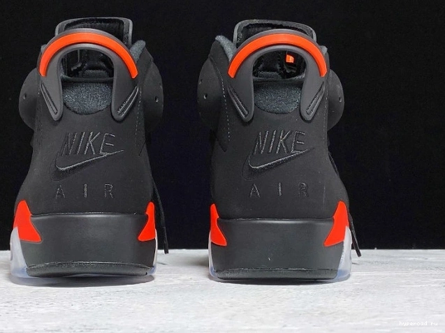 OG 384664-060 Black Jordan 6 Retro Infrared Air 0729